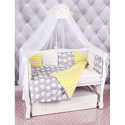Бортик в кроватку AmaroBaby Совята, 12 подушек Бортик в кроватку AmaroBaby Совята, 12 подушек