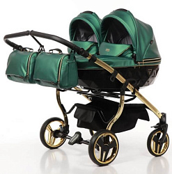 Детская коляска Junama Fluo Duo Line 2 в 1, эко-кожа Детская коляска Junama Fluo Duo Line 2 в 1, эко-кожа