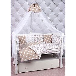 Бортик в кроватку AmaroBaby Soft, 12 подушек, бязь Бортик в кроватку AmaroBaby Soft, 12 подушек, бязь