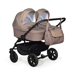 Детская коляска для двойни Indigo Charlotte Duo 2 в 1 Детская коляска для двойни Indigo Charlotte Duo 2 в 1