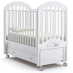 Детская кроватка Nuovita Grano swing, продольный маятник Детская кроватка Nuovita Grano swing, продольный маятник