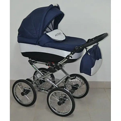 Детская коляска Tutic Accord Classic Chrome 2 в 1 Детская коляска Tutic Accord Classic Chrome 2 в 1