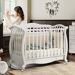 Детская кроватка Baby Italia Andrea VIP LUX качалка Детская кроватка Baby Italia Andrea VIP LUX качалка