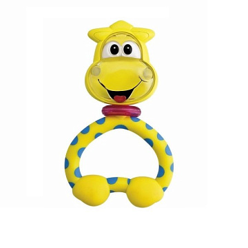 61412  Погремушка с прорезывателем Chicco "Жираф"