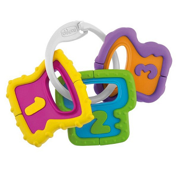 5953 Chicco Игрушка-погремушка"Ключики" 3м+