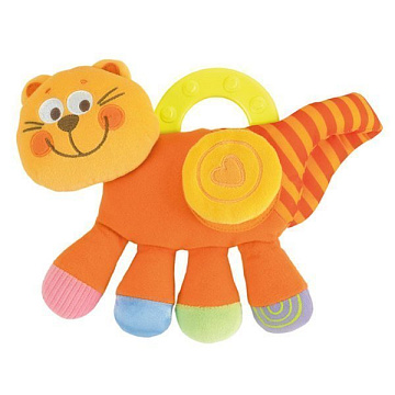 71346 Игрушка мягконабивная Chicco "Котенок оранжевый"